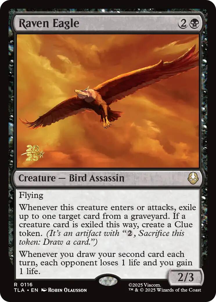 Raven Eagle [Avatar: The Last Airbender Prerelease Cards] | Gear Gaming Fayetteville