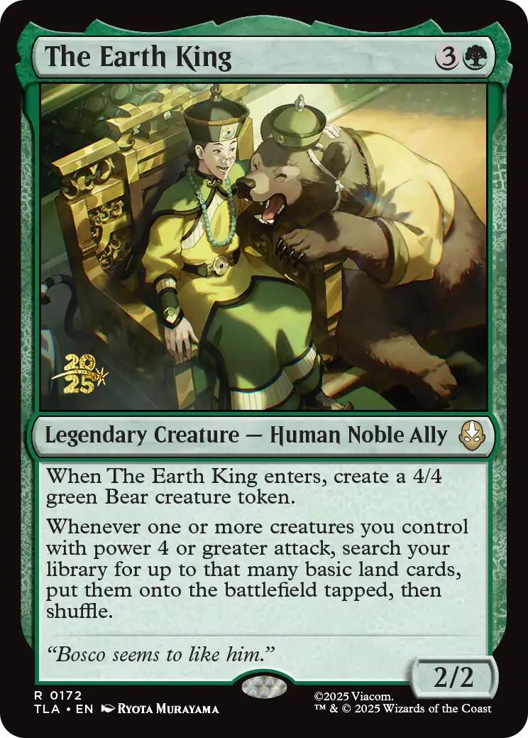 The Earth King [Avatar: The Last Airbender Prerelease Cards] | Gear Gaming Fayetteville