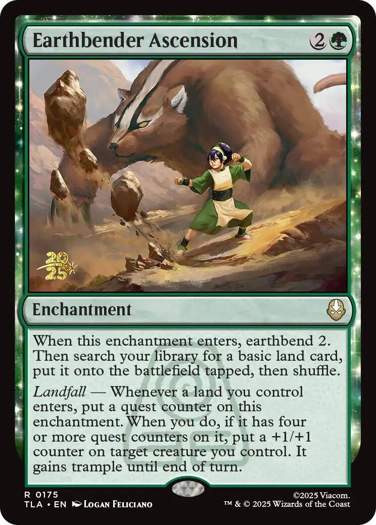 Earthbender Ascension [Avatar: The Last Airbender Prerelease Cards] | Gear Gaming Fayetteville