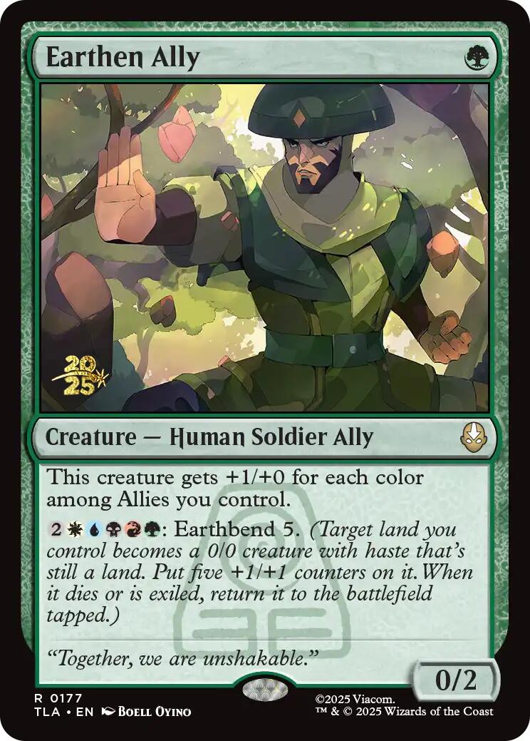 Earthen Ally [Avatar: The Last Airbender Prerelease Cards] | Gear Gaming Fayetteville