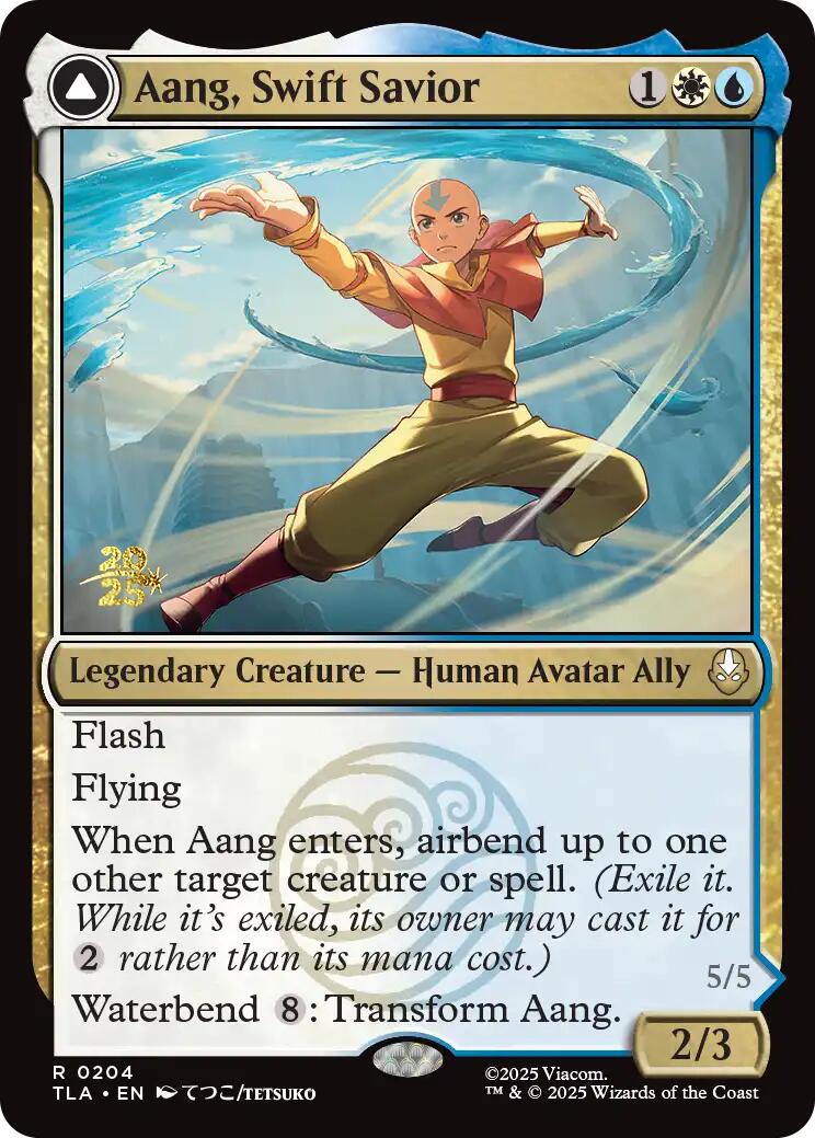 Aang, Swift Savior [Avatar: The Last Airbender Prerelease Cards] | Gear Gaming Fayetteville