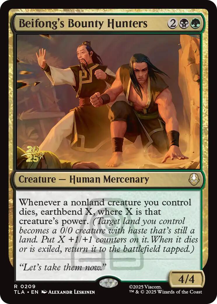 Beifong's Bounty Hunters [Avatar: The Last Airbender Prerelease Cards] | Gear Gaming Fayetteville