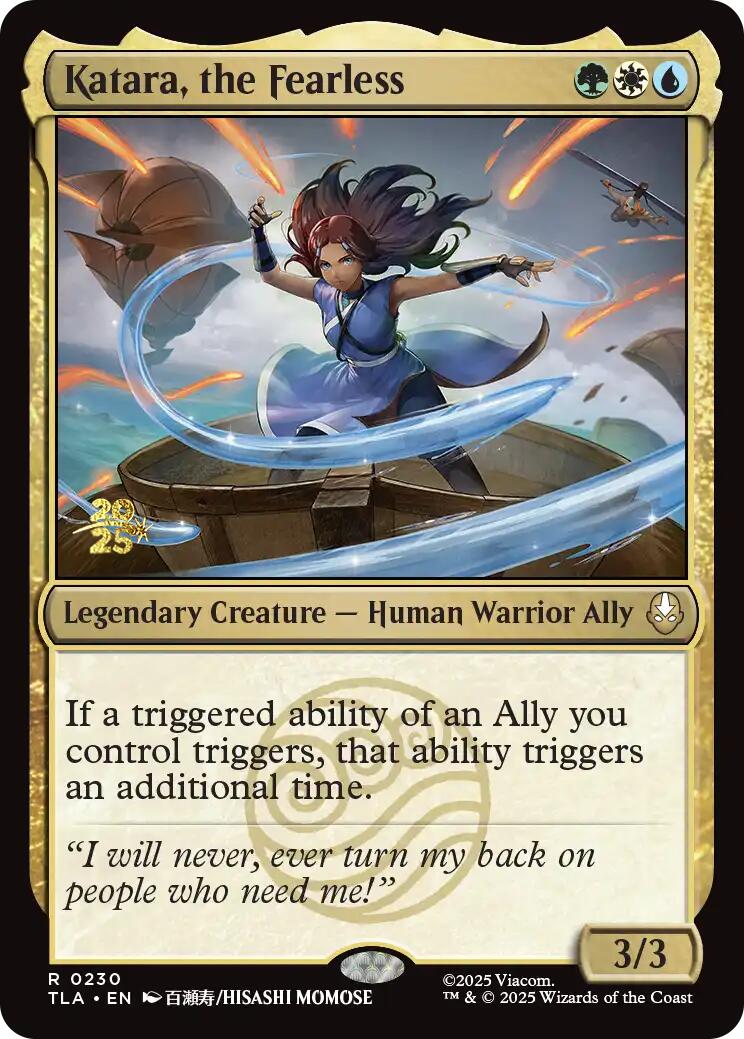 Katara, the Fearless [Avatar: The Last Airbender Prerelease Cards] | Gear Gaming Fayetteville