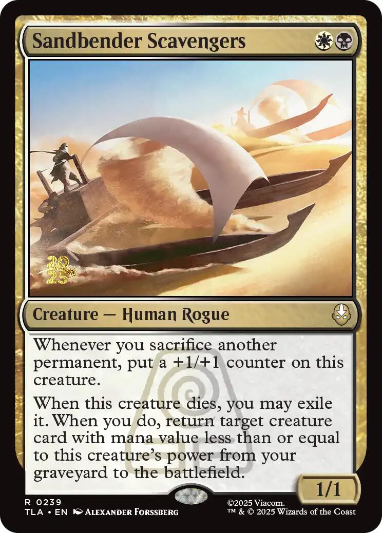 Sandbender Scavengers [Avatar: The Last Airbender Prerelease Cards] | Gear Gaming Fayetteville