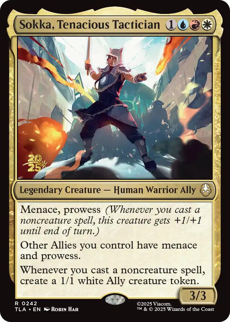 Sokka, Tenacious Tactician [Avatar: The Last Airbender Prerelease Cards] | Gear Gaming Fayetteville