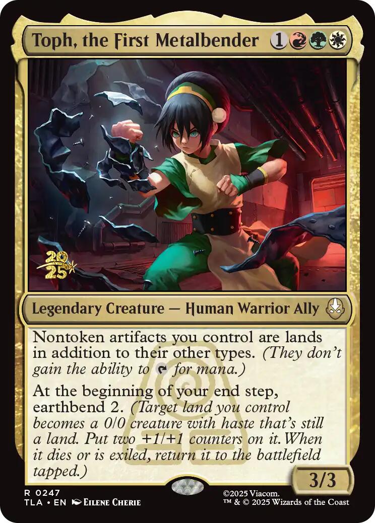 Toph, the First Metalbender [Avatar: The Last Airbender Prerelease Cards] | Gear Gaming Fayetteville