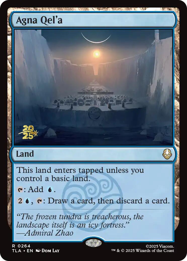 Agna Qel'a [Avatar: The Last Airbender Prerelease Cards] | Gear Gaming Fayetteville