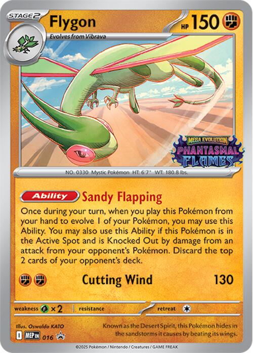 Flygon (016) (Prerelease) [Mega Evolution Promo] | Gear Gaming Fayetteville
