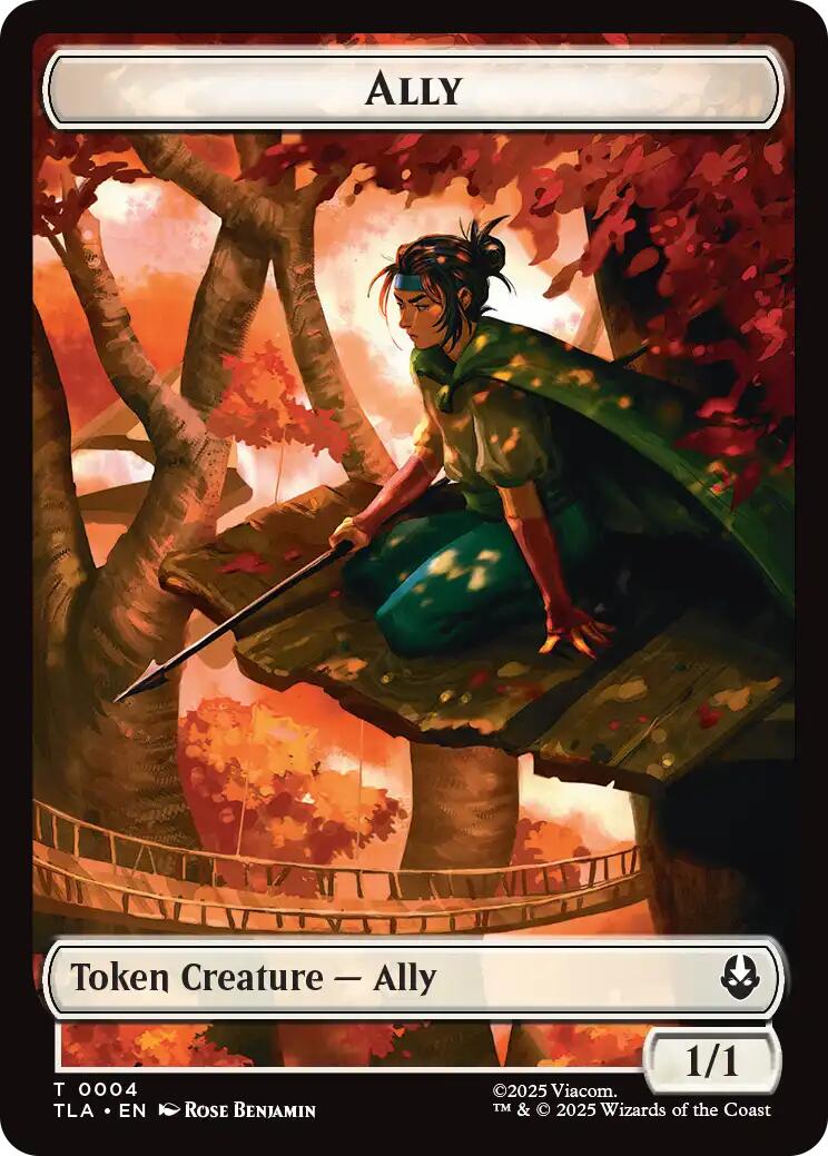 Ally (0004) // Clue (0015) Double-Sided Token [Avatar: The Last Airbender Tokens] | Gear Gaming Fayetteville