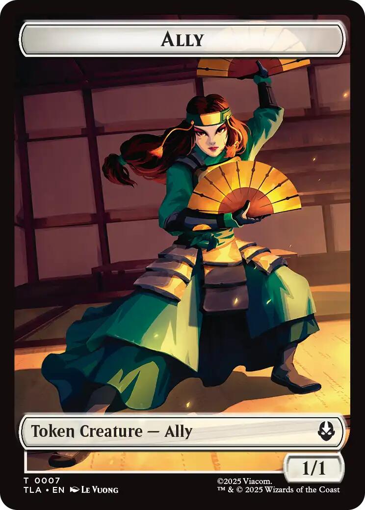 Ally (0007) // Clue (0018) Double-Sided Token [Avatar: The Last Airbender Tokens] | Gear Gaming Fayetteville