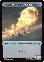 Ballistic Boulder // Soldier (0011) Double-Sided Token [Avatar: The Last Airbender Tokens] | Gear Gaming Fayetteville