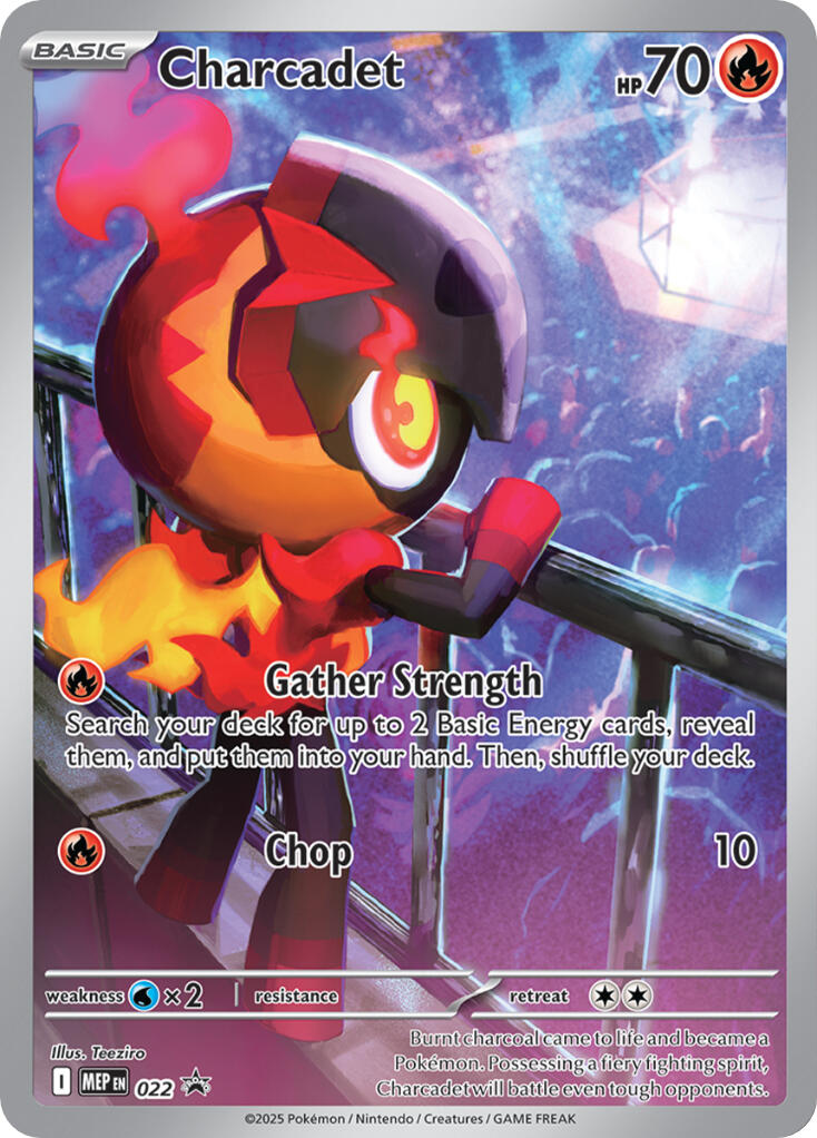 Charcadet (022) [Mega Evolution Promo] | Gear Gaming Fayetteville