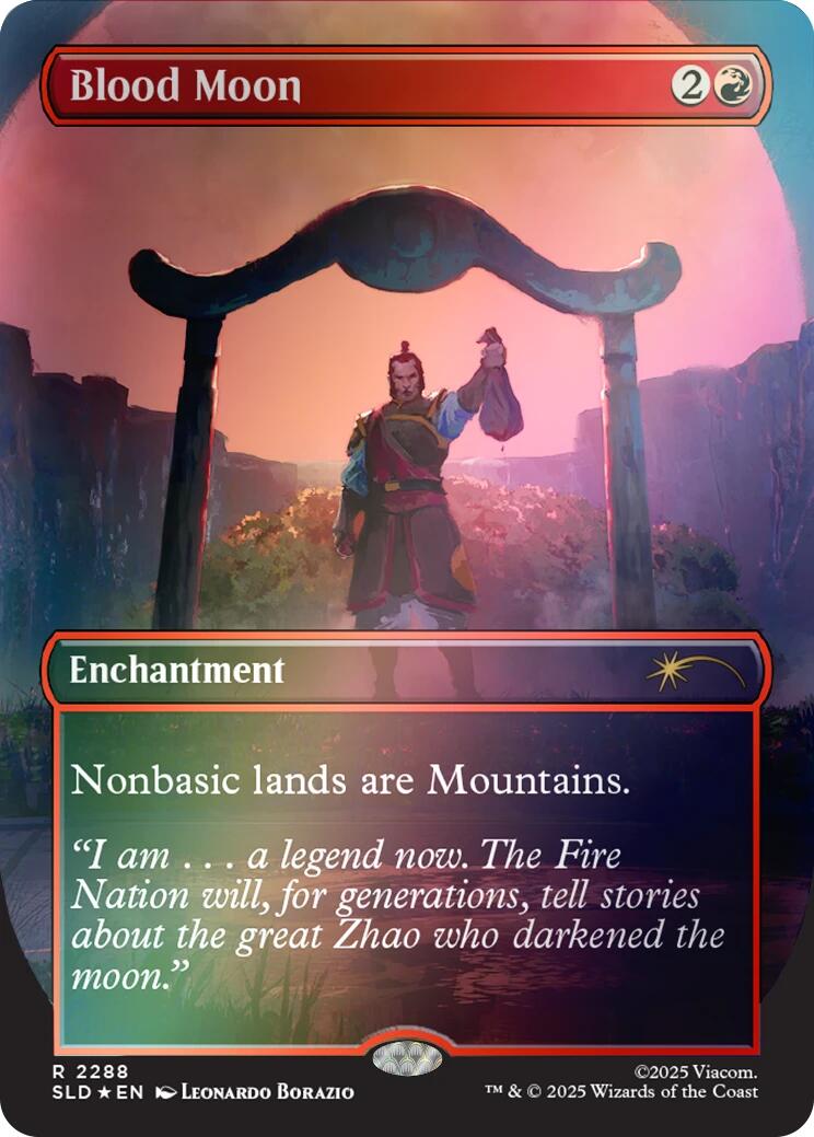 Blood Moon (Rainbow Foil) [Secret Lair Drop Series] | Gear Gaming Fayetteville