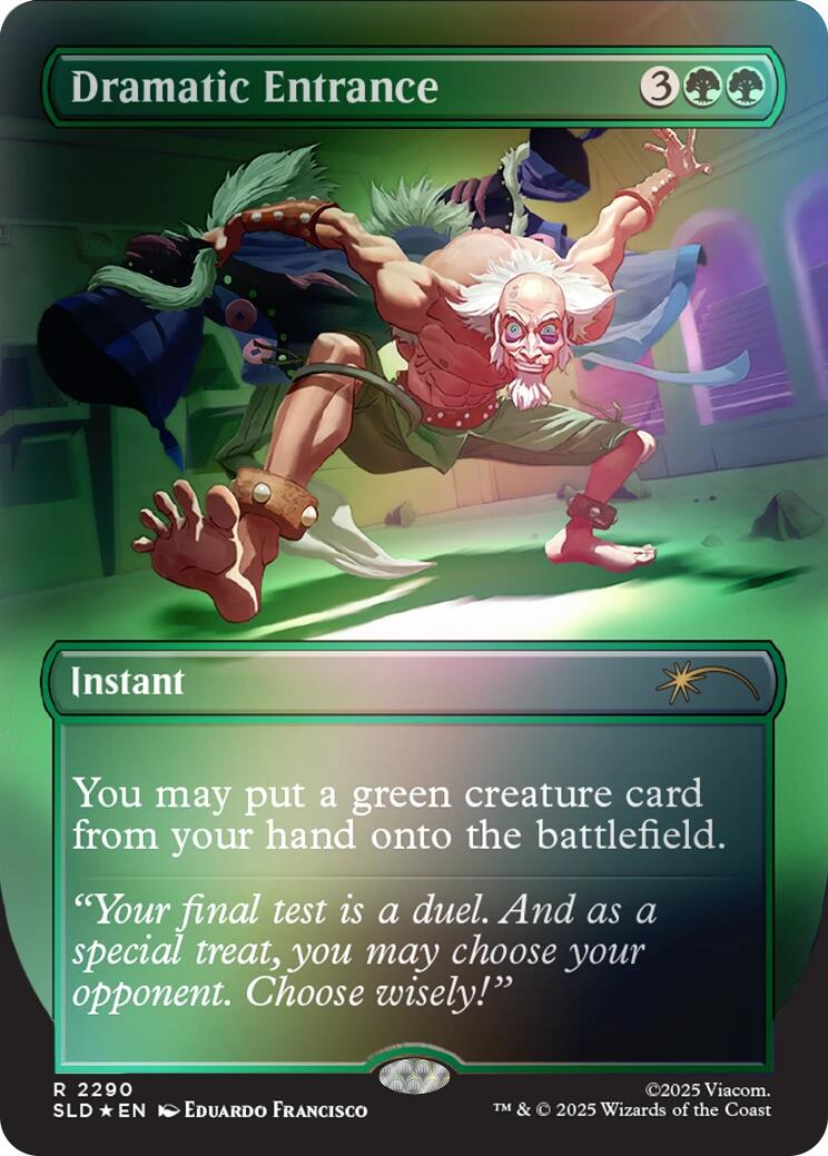 Dramatic Entrance (Rainbow Foil) [Secret Lair Drop Series] | Gear Gaming Fayetteville