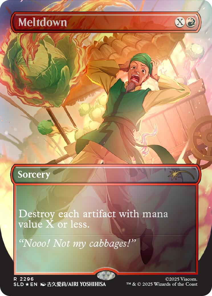 Meltdown (Rainbow Foil) [Secret Lair Drop Series] | Gear Gaming Fayetteville