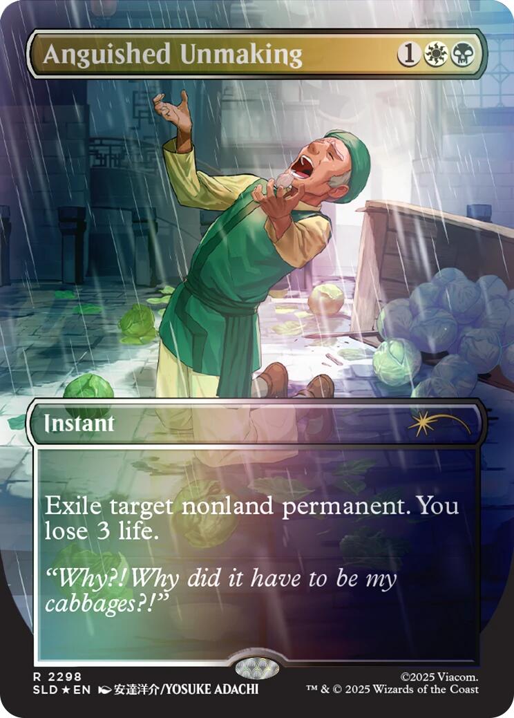 Anguished Unmaking (2298) (Rainbow Foil) [Secret Lair Drop Series] | Gear Gaming Fayetteville