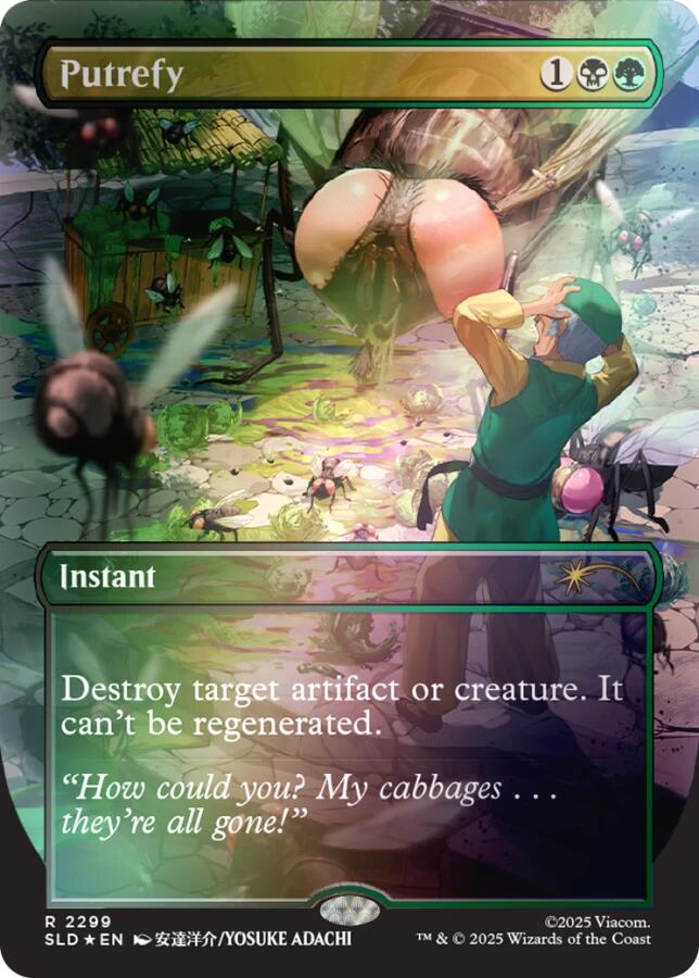 Putrefy (Rainbow Foil) [Secret Lair Drop Series] | Gear Gaming Fayetteville