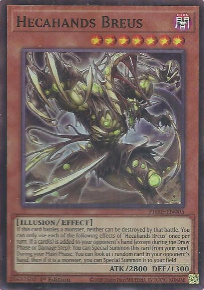 Hecahands Breus (Super Rare) [PHRE-EN005] Super Rare | Gear Gaming Fayetteville