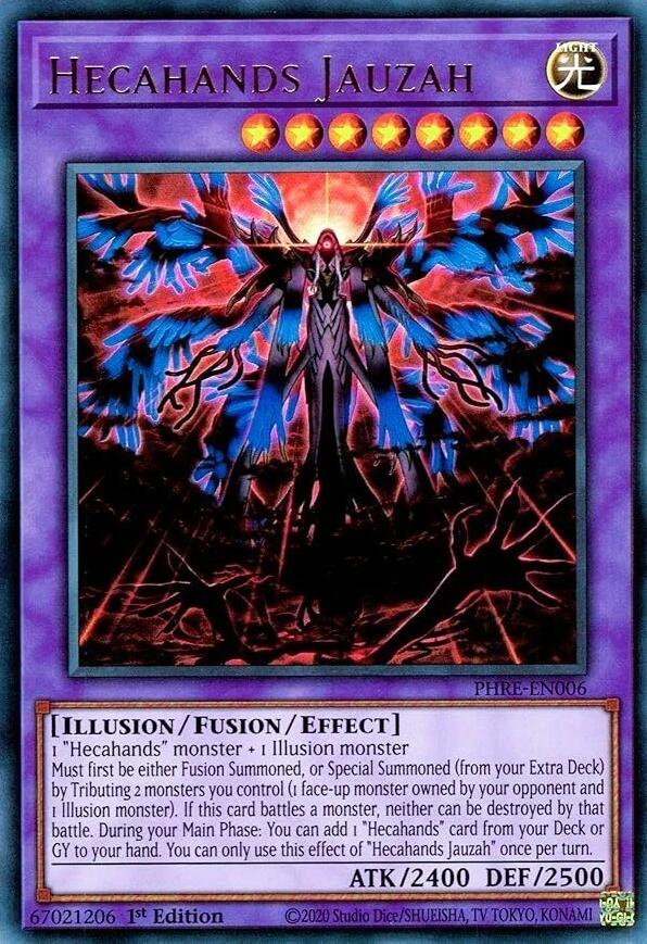 Hecahands Jauzah [PHRE-EN006] Ultra Rare | Gear Gaming Fayetteville