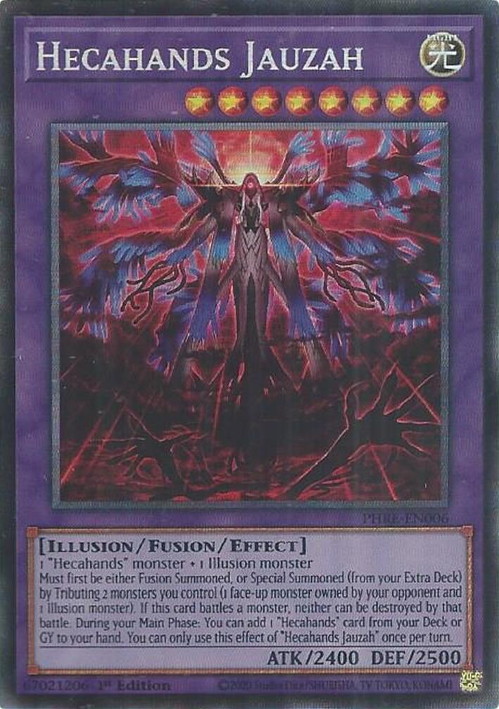Hecahands Jauzah (CR) [PHRE-EN006] Collector's Rare | Gear Gaming Fayetteville