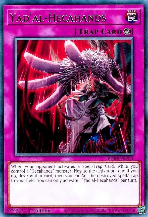 Yad'al-Hecahands [PHRE-EN011] Rare | Gear Gaming Fayetteville