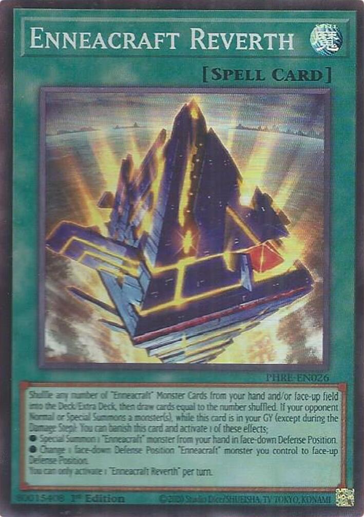 Enneacraft Reverth (Super Rare) [PHRE-EN026] Super Rare | Gear Gaming Fayetteville