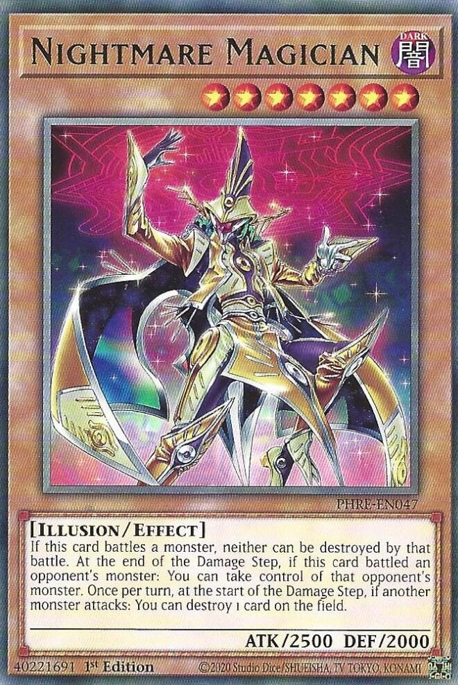 Nightmare Magician [PHRE-EN047] Rare | Gear Gaming Fayetteville