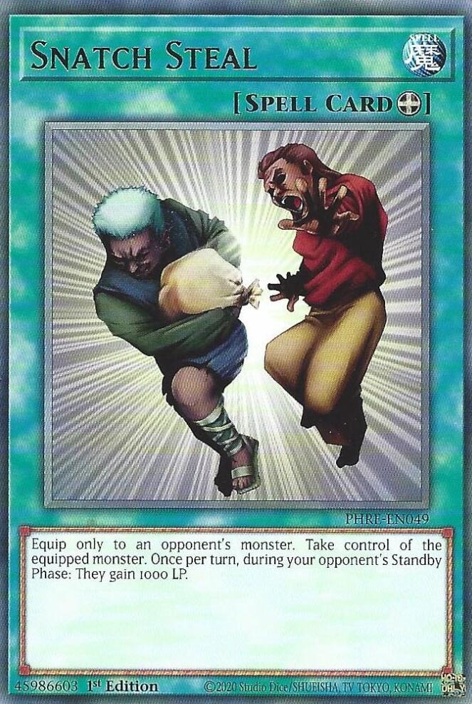 Snatch Steal [PHRE-EN049] Rare | Gear Gaming Fayetteville