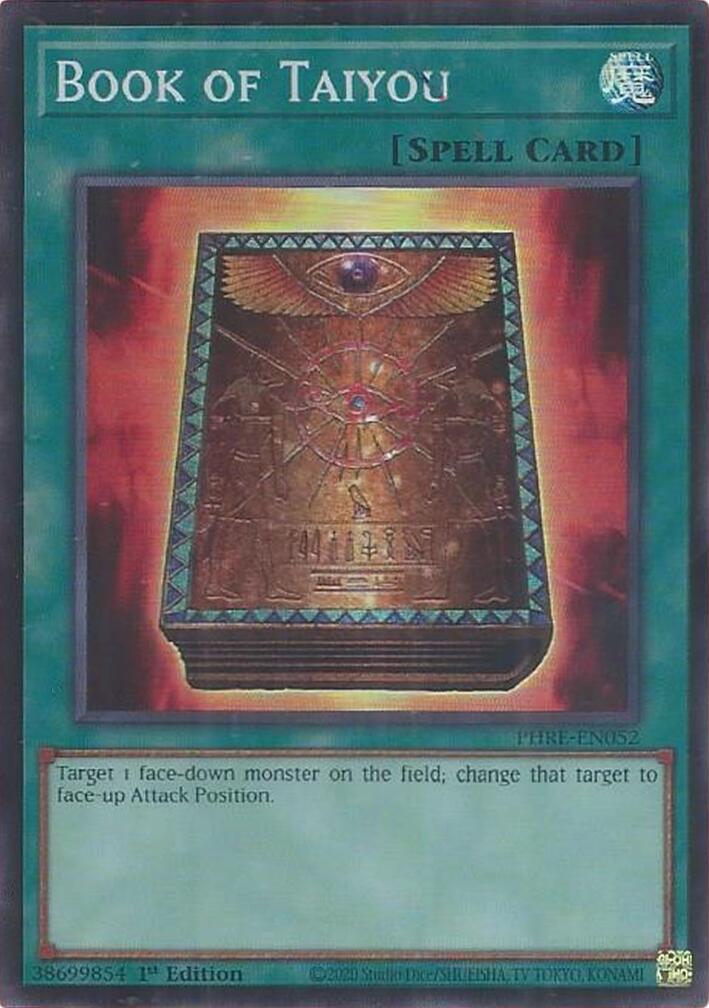 Book of Taiyou (Super Rare) [PHRE-EN052] Super Rare | Gear Gaming Fayetteville