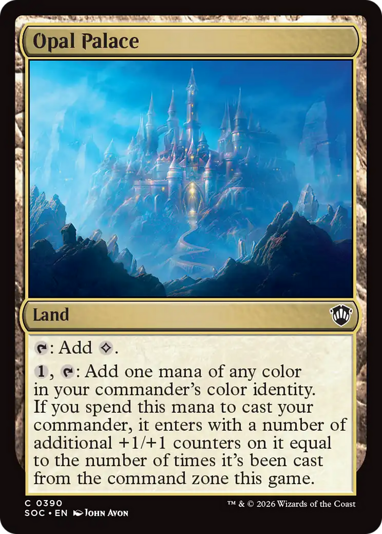 Opal Palace [Secrets of Strixhaven Commander] | Gear Gaming Fayetteville