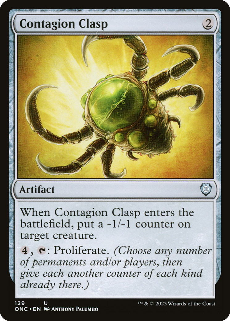 Contagion Clasp [Phyrexia: All Will Be One Commander] | Gear Gaming Fayetteville