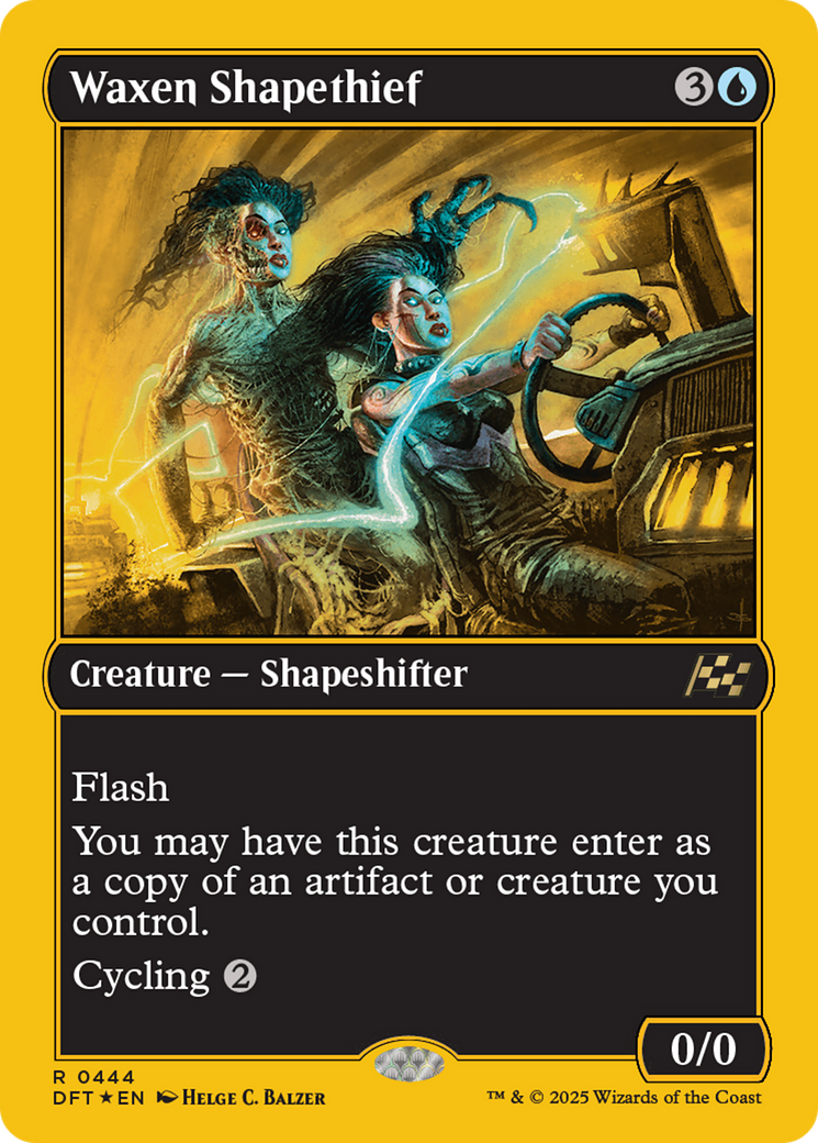 Waxen Shapethief (First-Place Foil) [Aetherdrift] | Gear Gaming Fayetteville