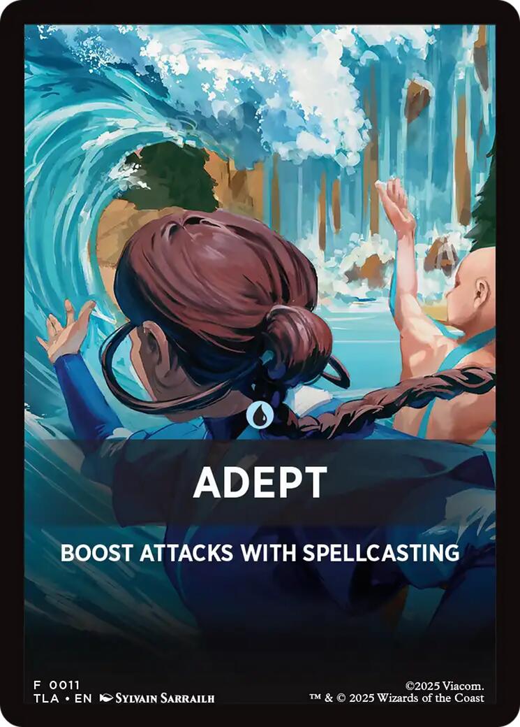 Adept Theme Card [Avatar: The Last Airbender Tokens] | Gear Gaming Fayetteville