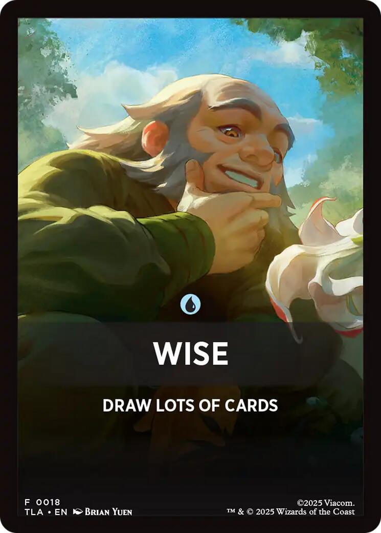 Wise Theme Card [Avatar: The Last Airbender Tokens] | Gear Gaming Fayetteville