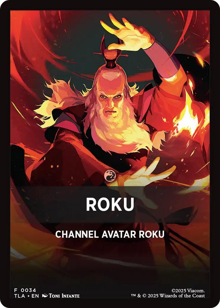 Roku Theme Card [Avatar: The Last Airbender Tokens] | Gear Gaming Fayetteville