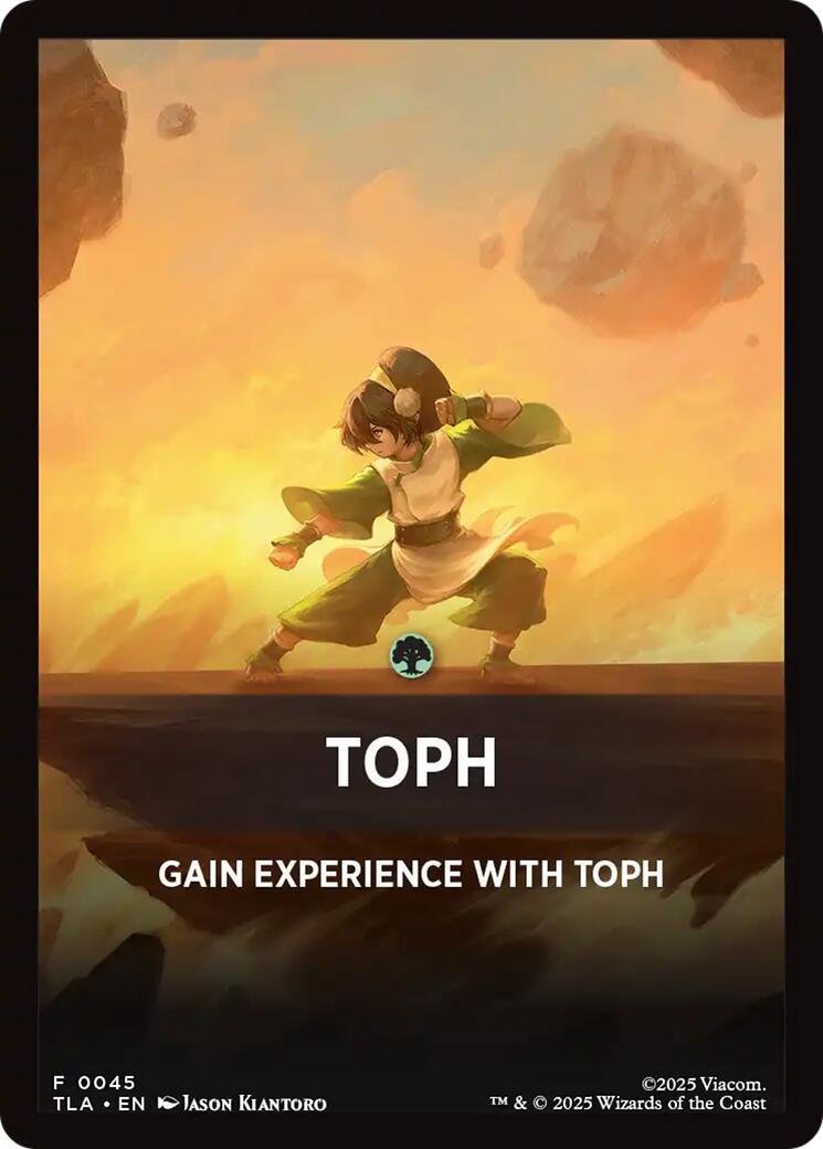 Toph Theme Card [Avatar: The Last Airbender Tokens] | Gear Gaming Fayetteville