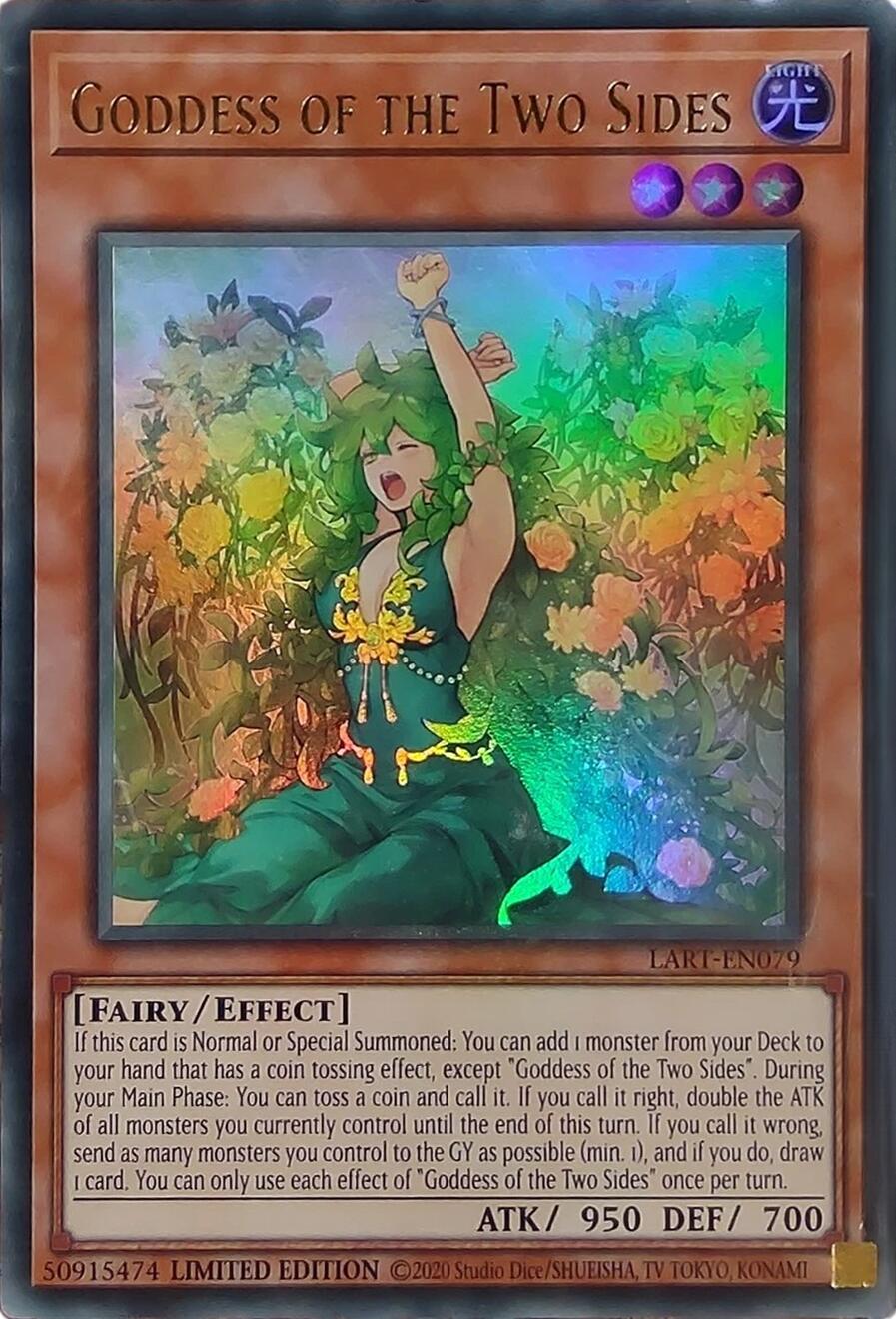 Goddess of the Two Sides [LART-EN079] Ultra Rare | Gear Gaming Fayetteville