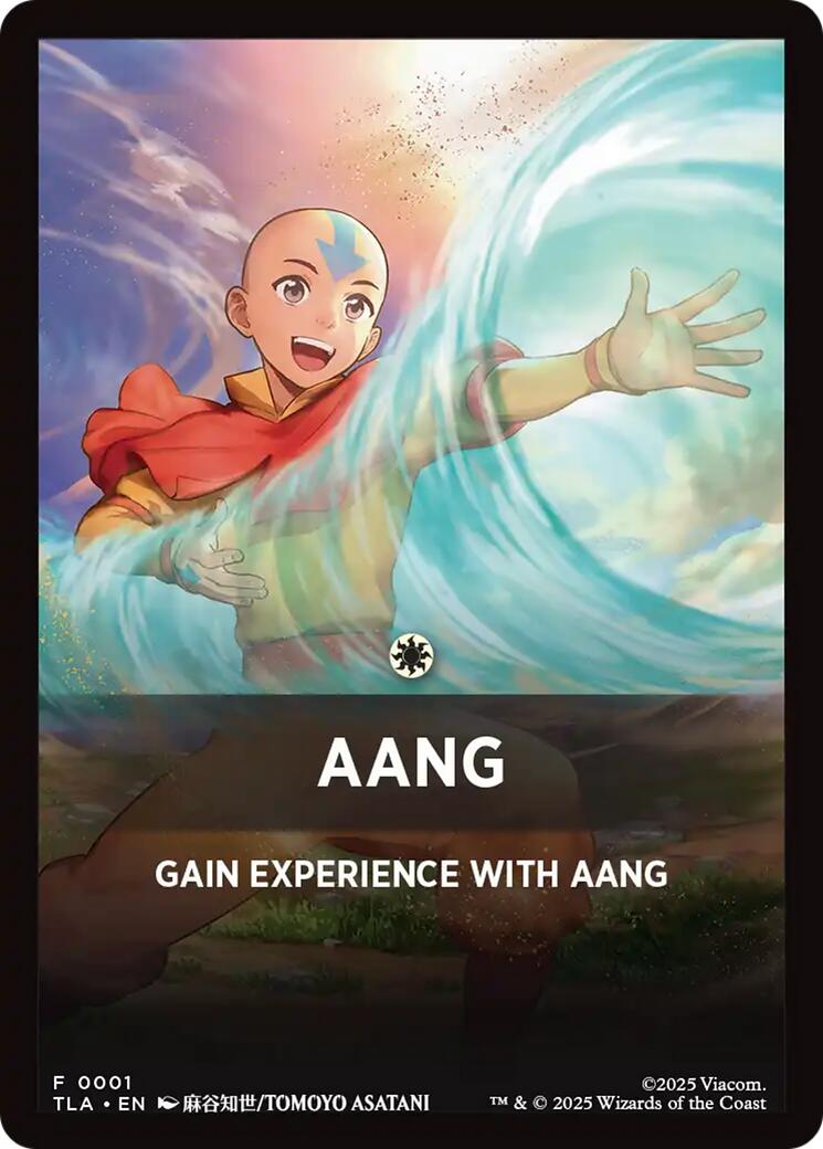Aang Theme Card [Avatar: The Last Airbender Tokens] | Gear Gaming Fayetteville