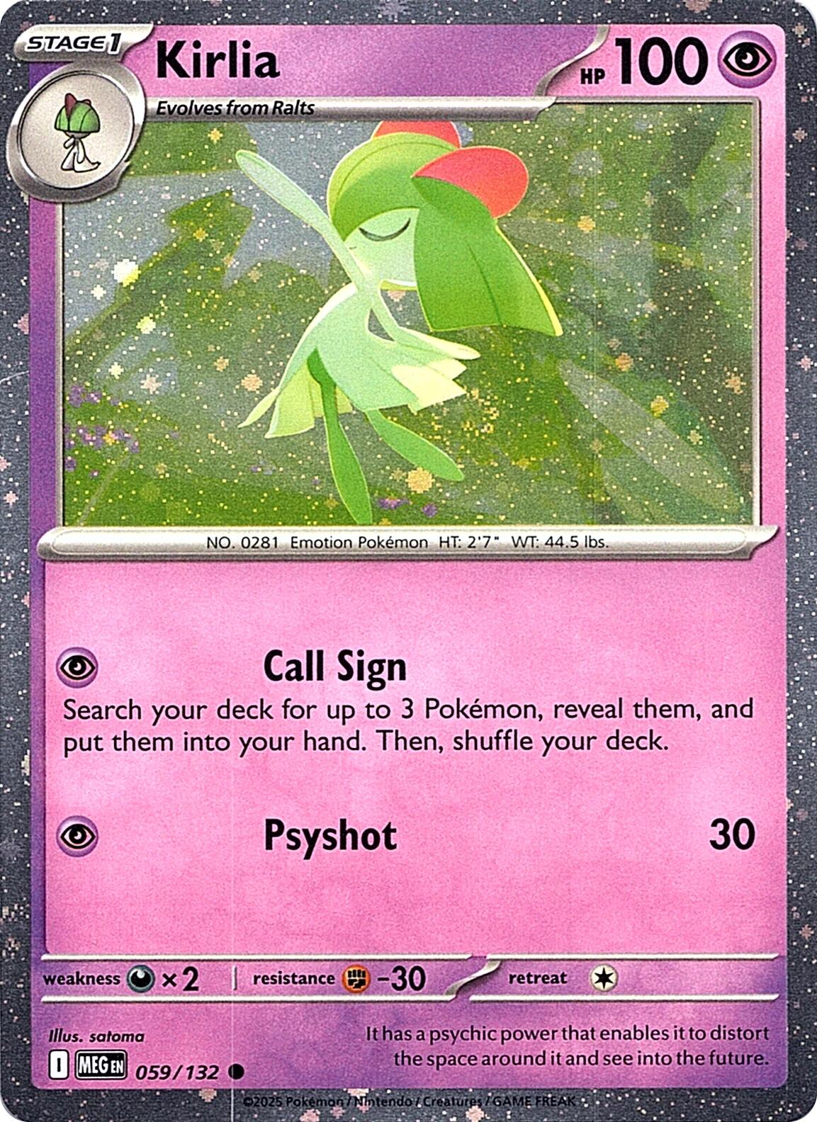Kirlia (059/132) (Cosmos Holo) [Miscellaneous Cards] | Gear Gaming Fayetteville