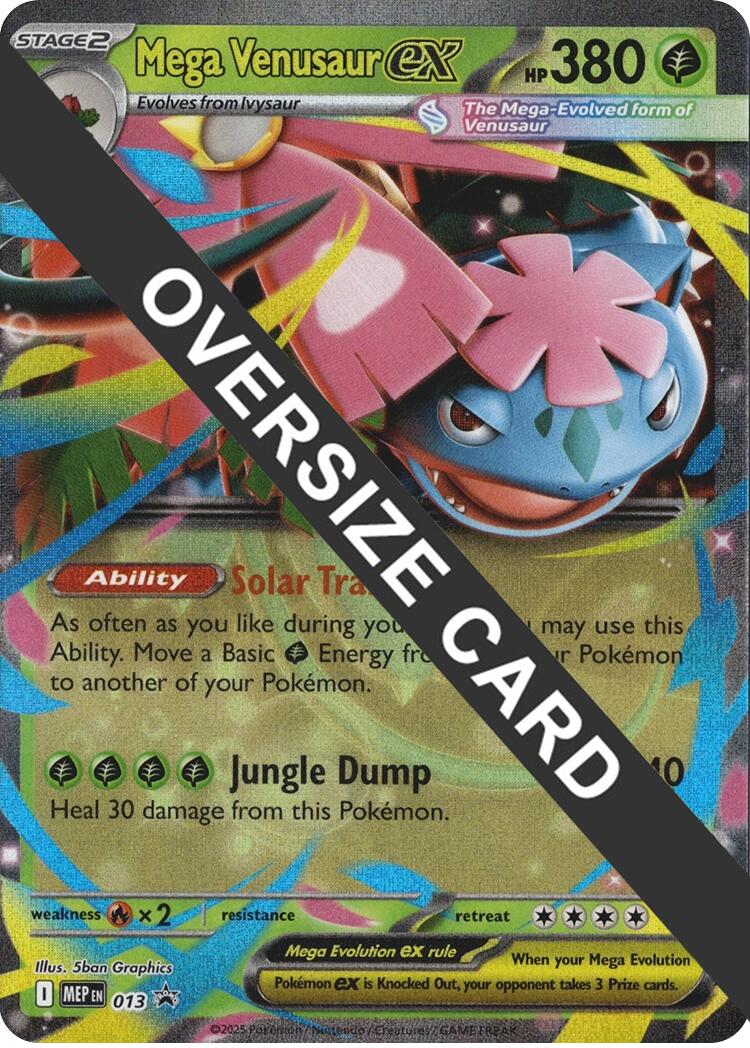 Mega Venusaur ex (013) (Jumbo) [Mega Evolution Promo] | Gear Gaming Fayetteville