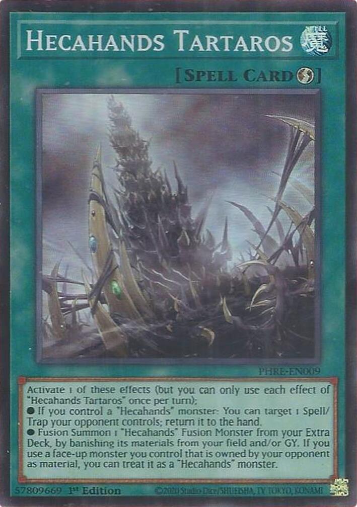 Hecahands Tartaros (Super Rare) [PHRE-EN009] Super Rare | Gear Gaming Fayetteville