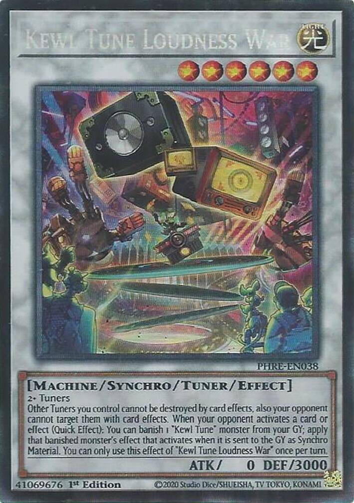 Kewl Tune Loudness War (CR) [PHRE-EN038] Collector's Rare | Gear Gaming Fayetteville