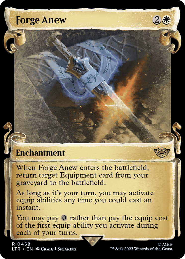 Forge Anew [The Lord of the Rings: Tales of Middle-Earth Showcase Scrolls] | Gear Gaming Fayetteville