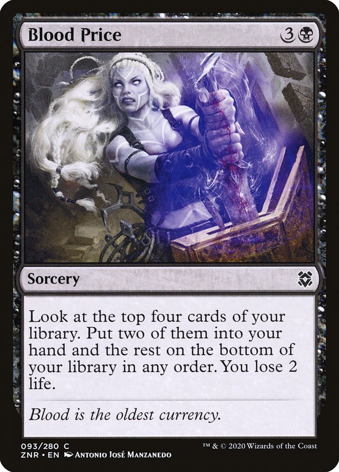 Blood Price [Zendikar Rising] | Gear Gaming Fayetteville