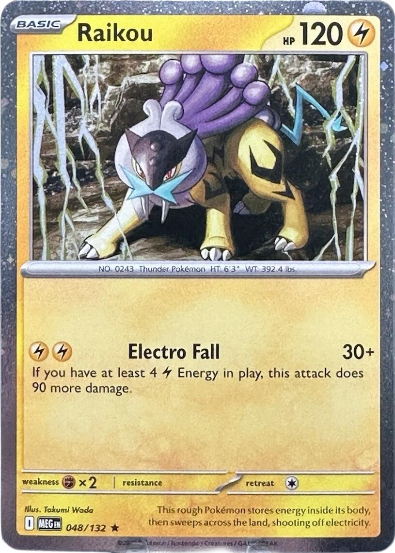 Raikou (048/132) (Cosmo Holo) [Mega Evolution: Base Set] | Gear Gaming Fayetteville