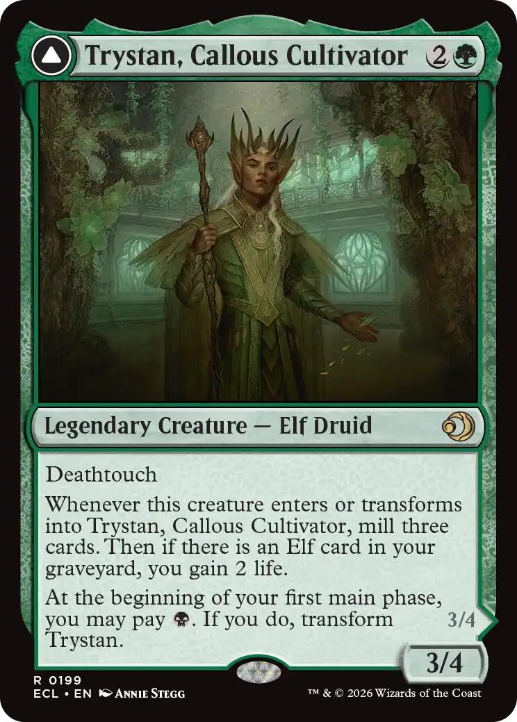 Trystan, Callous Cultivator [Lorwyn Eclipsed] | Gear Gaming Fayetteville