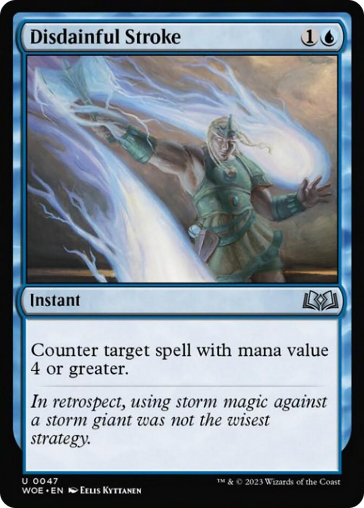 Disdainful Stroke [Wilds of Eldraine] | Gear Gaming Fayetteville