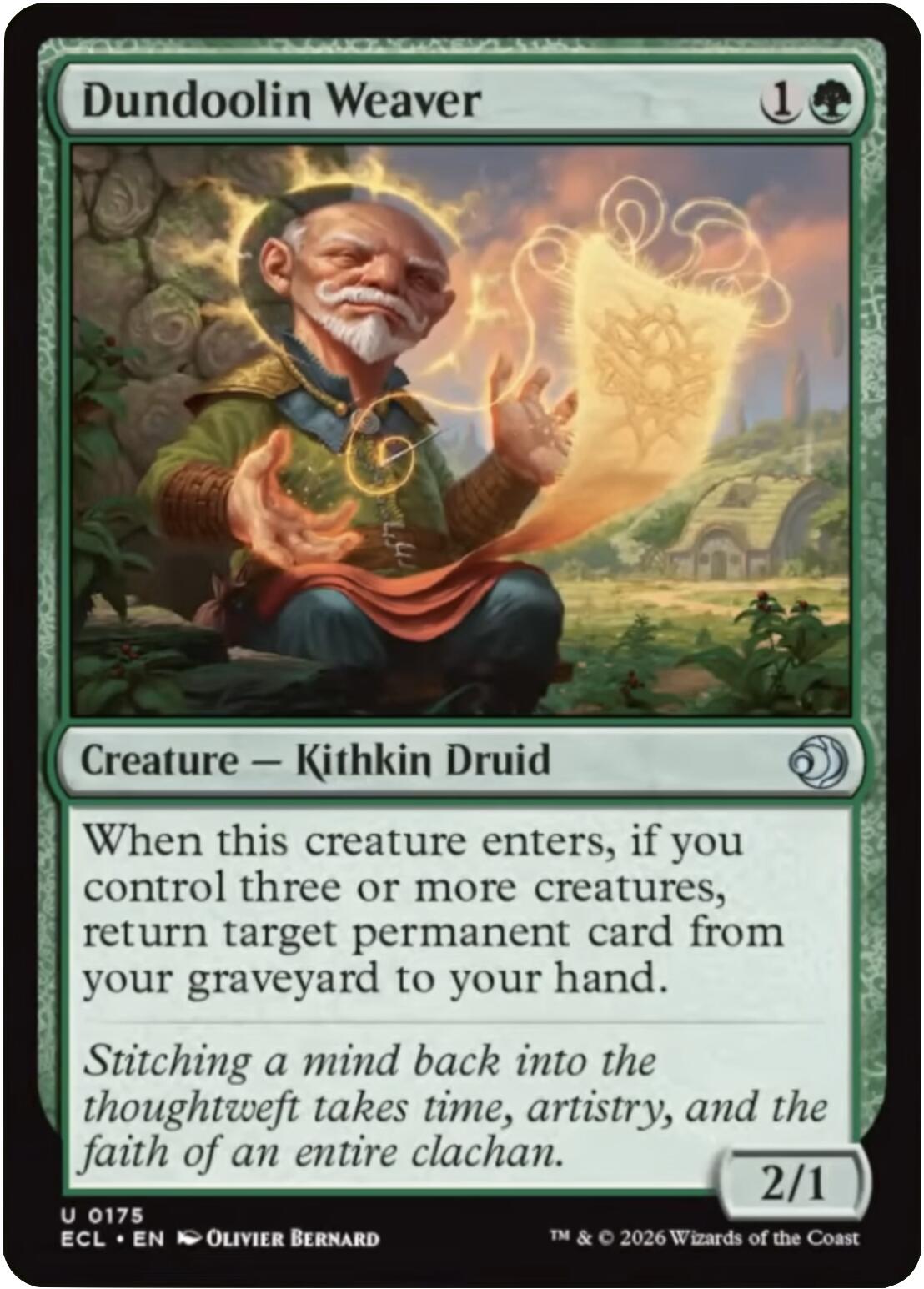 Dundoolin Weaver [Lorwyn Eclipsed] | Gear Gaming Fayetteville