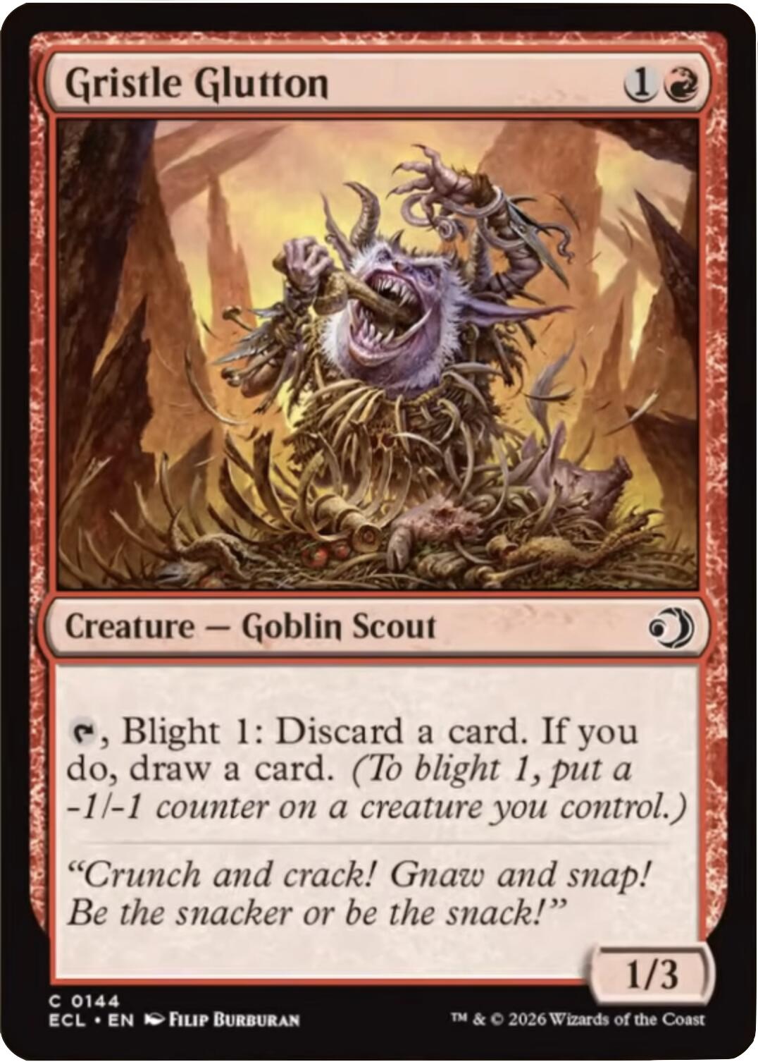 Gristle Glutton [Lorwyn Eclipsed] | Gear Gaming Fayetteville