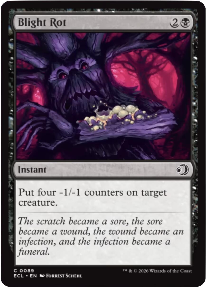 Blight Rot [Lorwyn Eclipsed] | Gear Gaming Fayetteville